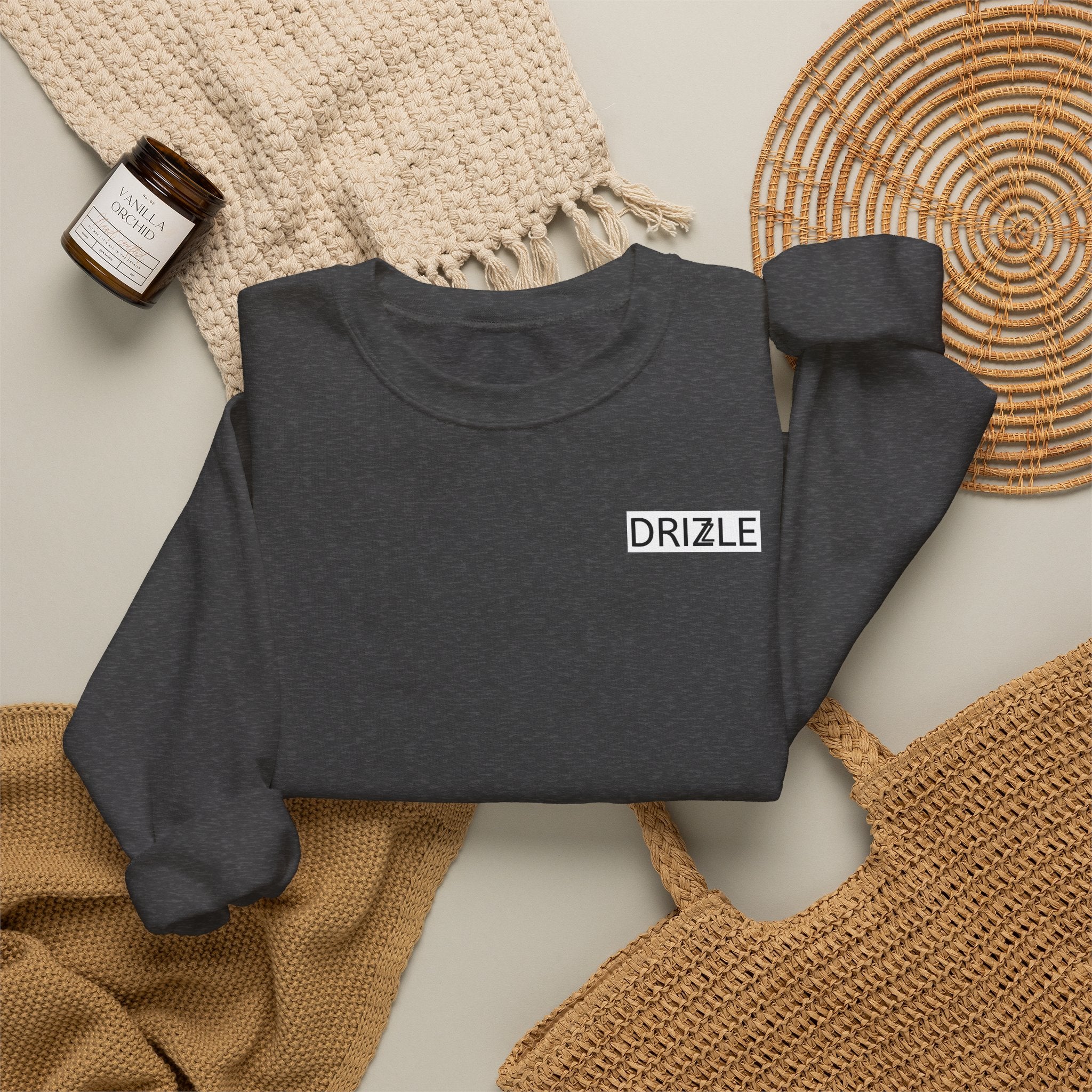 DRIZZLE Crewneck Sweatshirt — Cozy Casual Streetwear