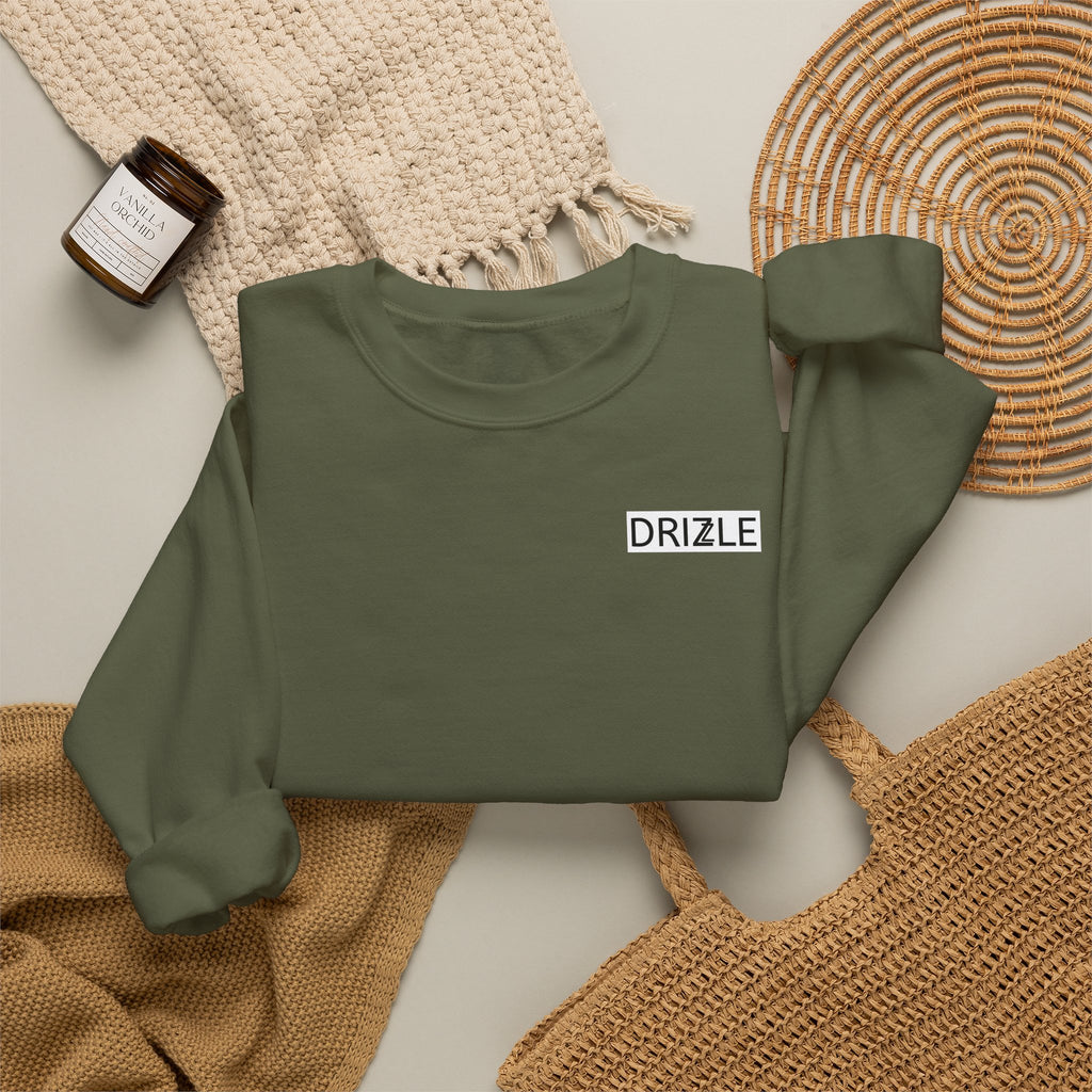 DRIZZLE Crewneck Sweatshirt — Cozy Casual Streetwear