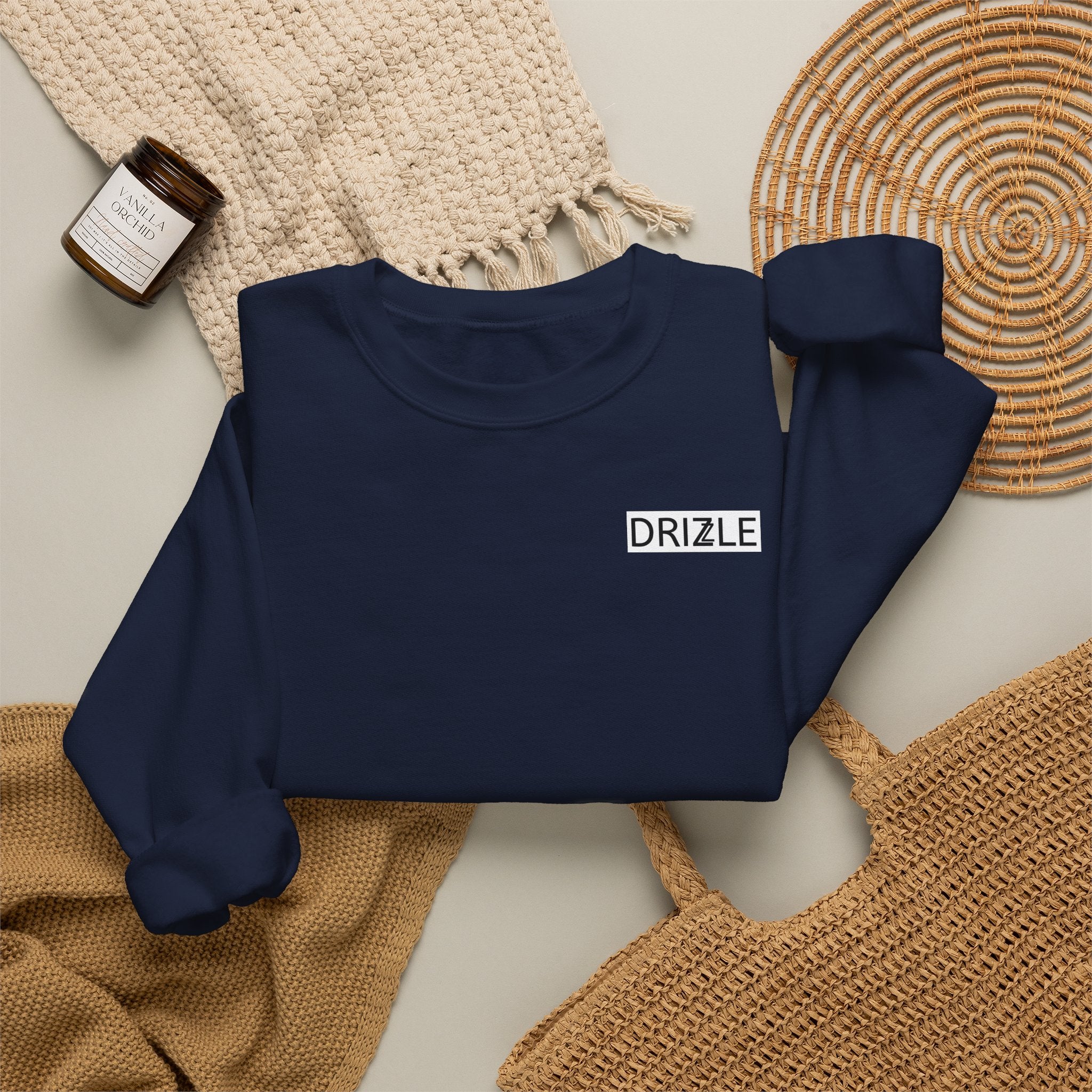 DRIZZLE Crewneck Sweatshirt — Cozy Casual Streetwear in various colours