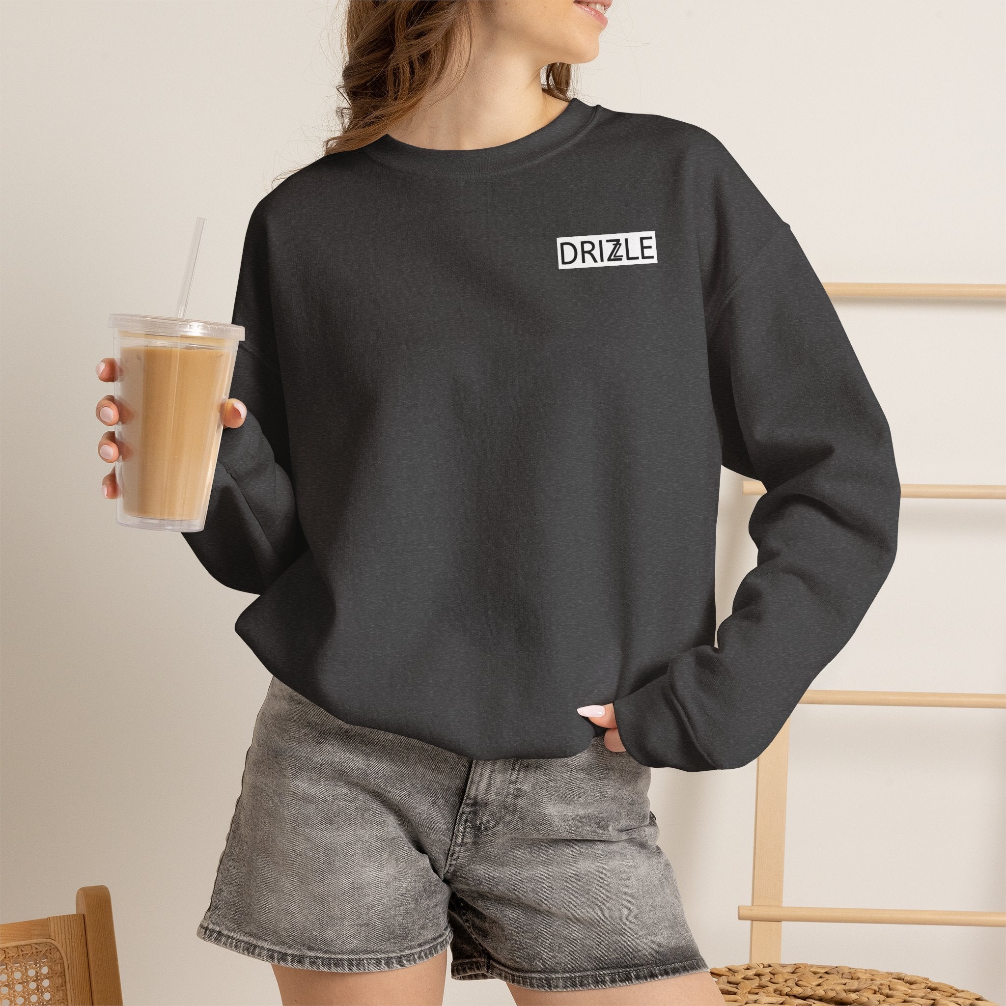 DRIZZLE Crewneck Sweatshirt — Cozy Casual Streetwear