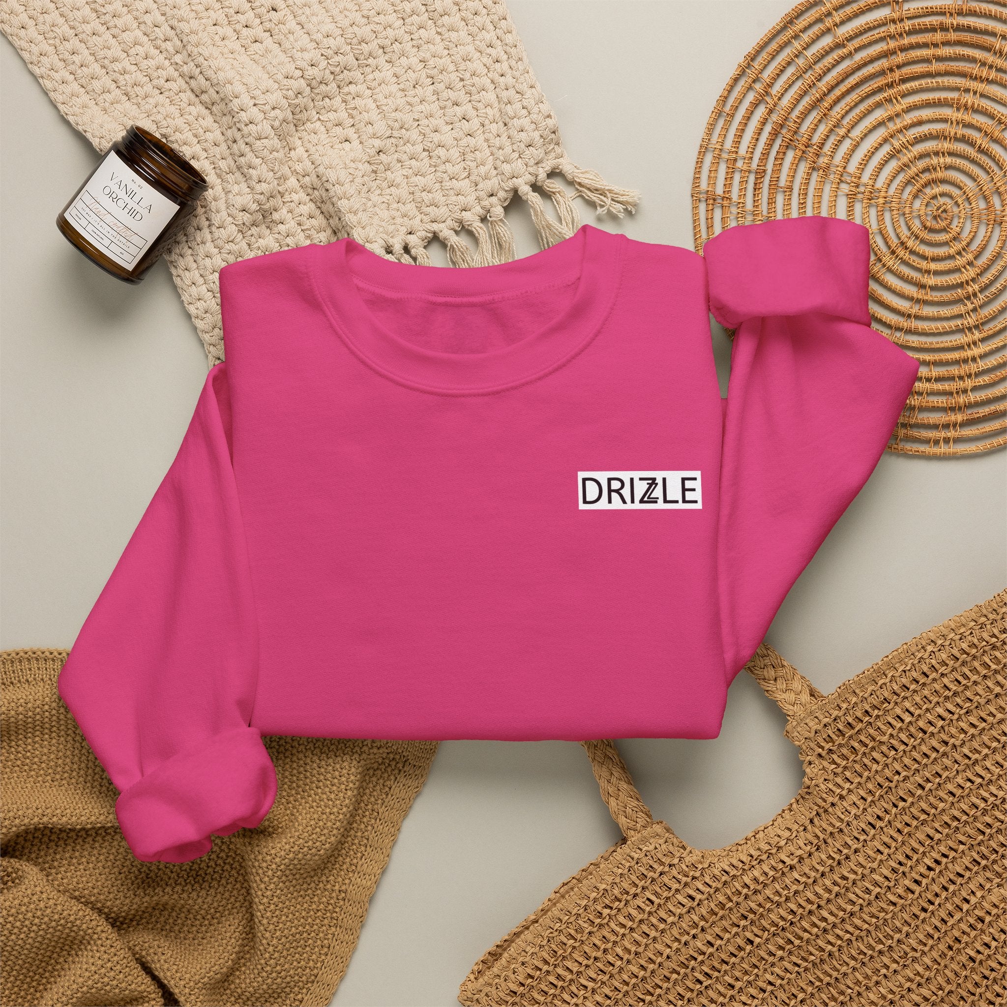 DRIZZLE Crewneck Sweatshirt — Cozy Casual Streetwear in various colours