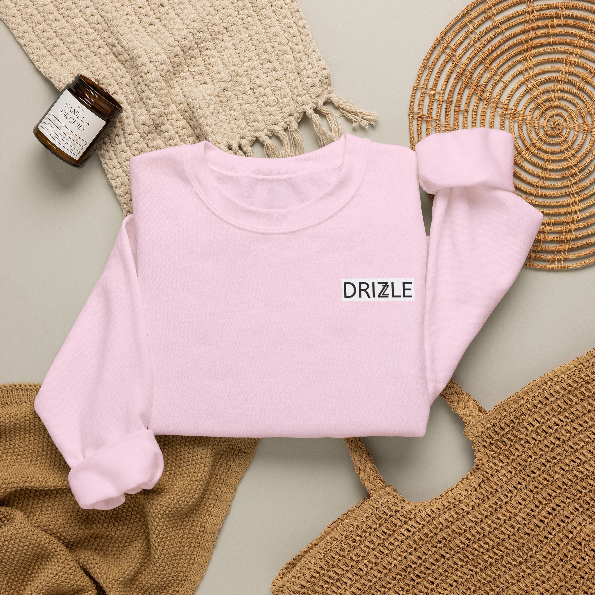 DRIZZLE Crewneck Sweatshirt — Cozy Casual Streetwear in various colours