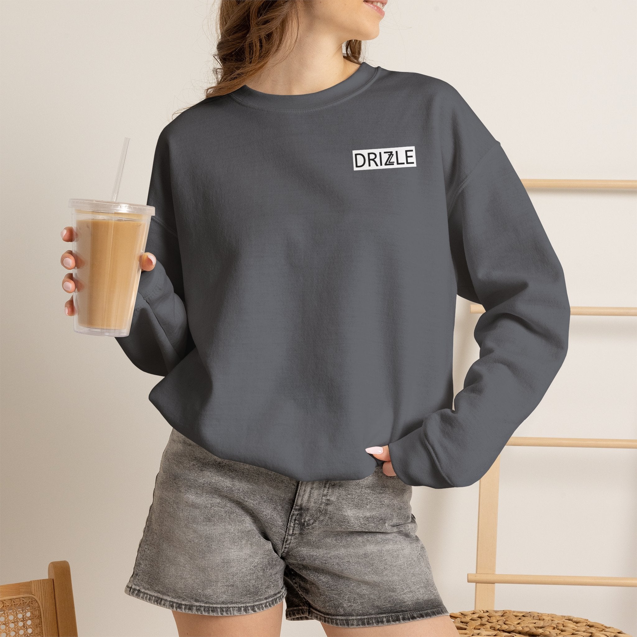 DRIZZLE Crewneck Sweatshirt — Cozy Casual Streetwear