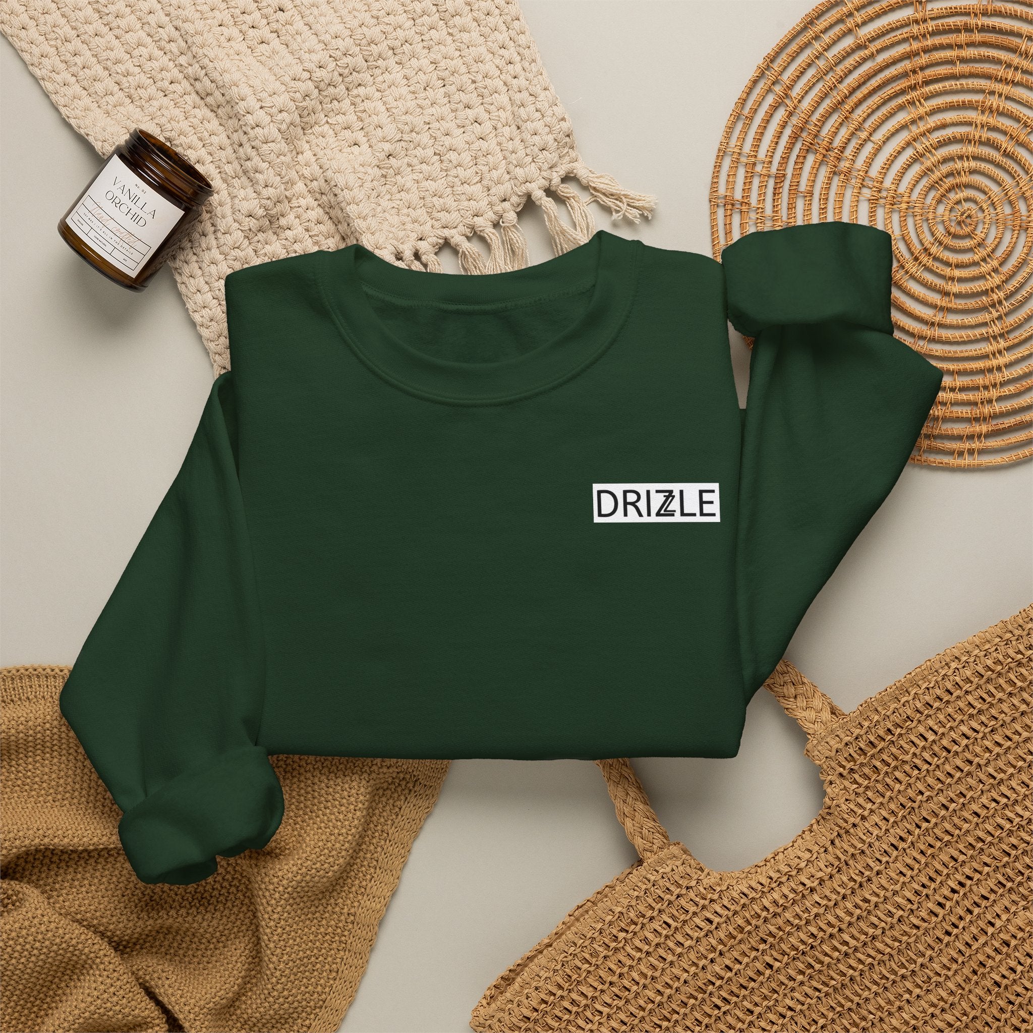 DRIZZLE Crewneck Sweatshirt — Cozy Casual Streetwear