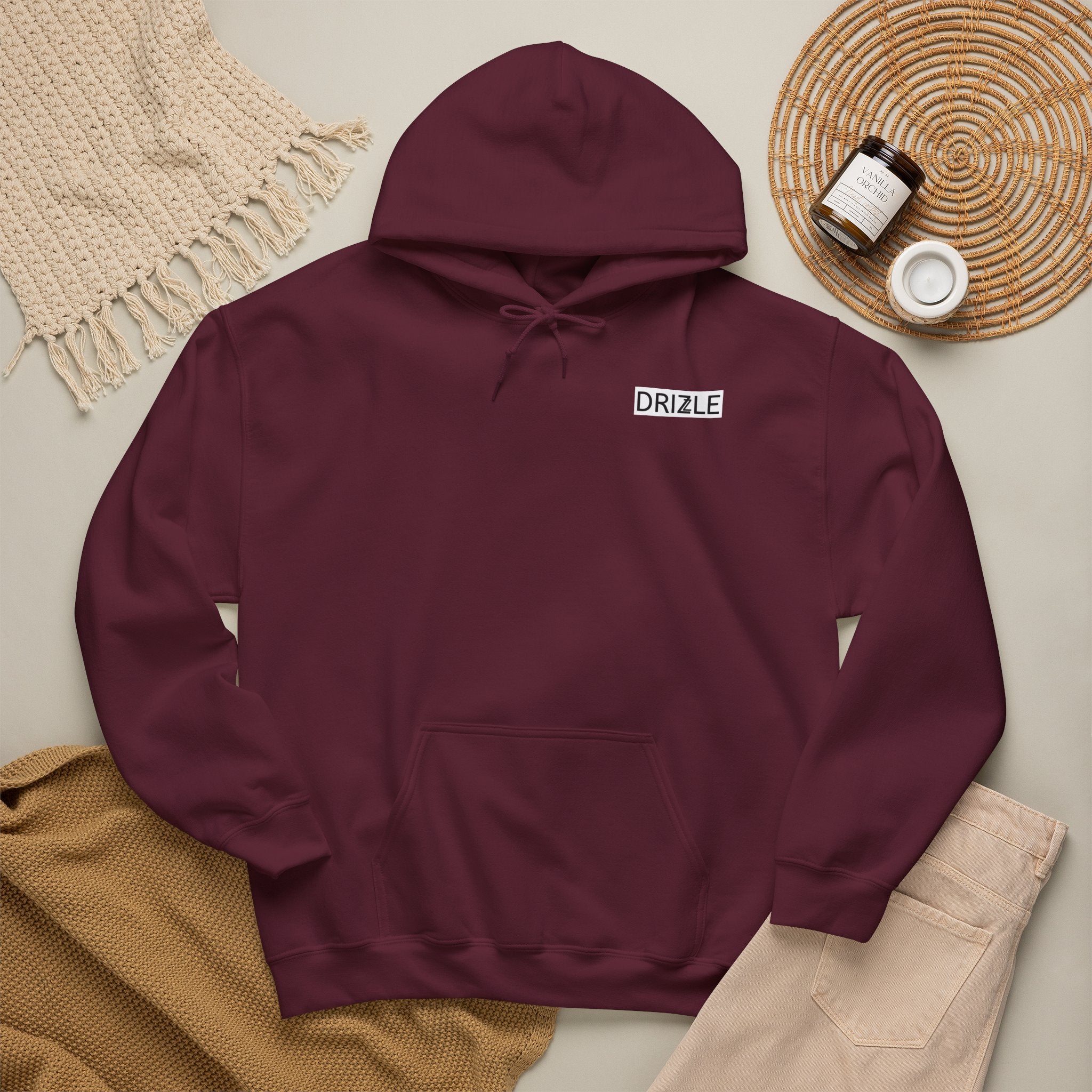 DRIZZLE Hoodie — Lightweight Pullover in various colours