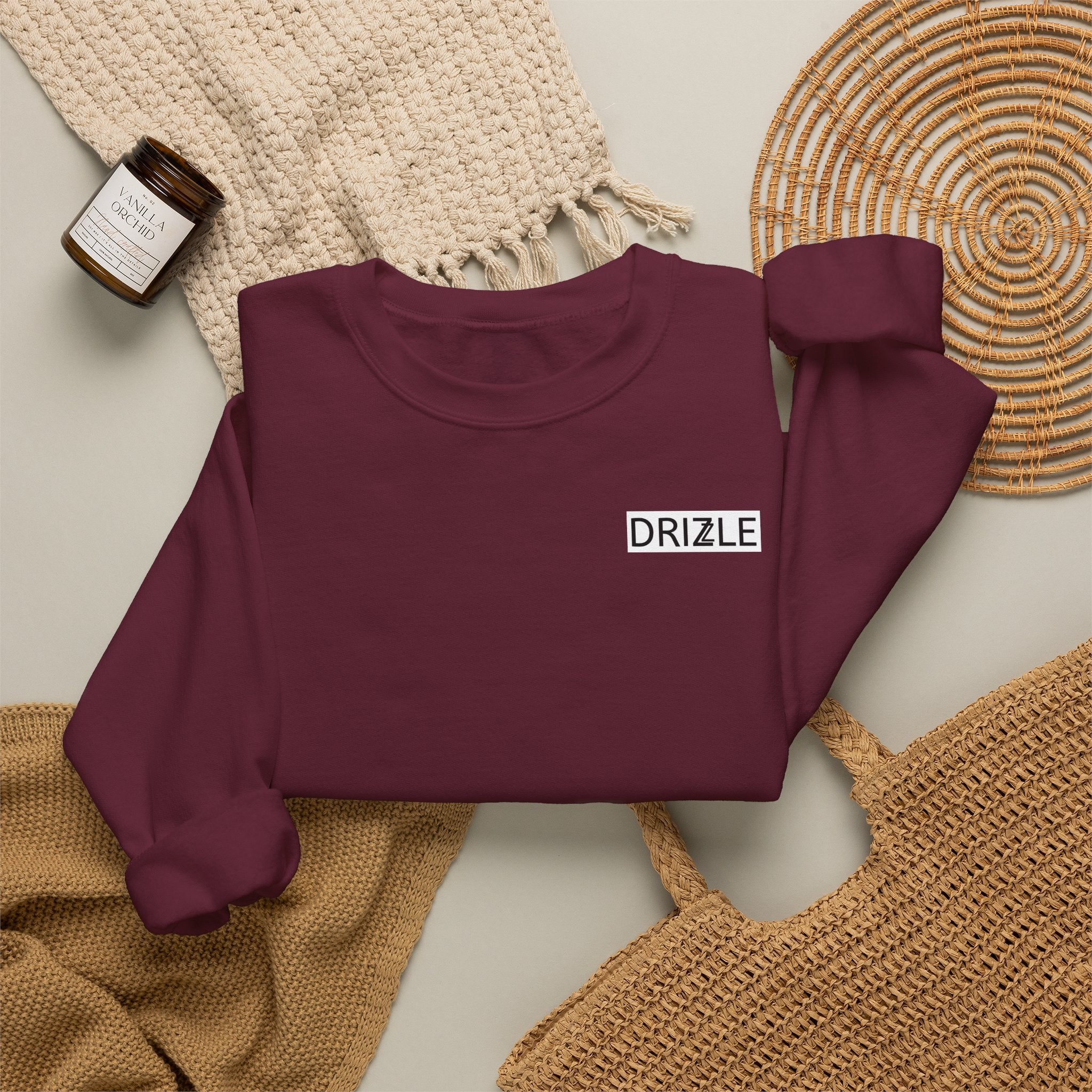 DRIZZLE Crewneck Sweatshirt — Cozy Casual Streetwear