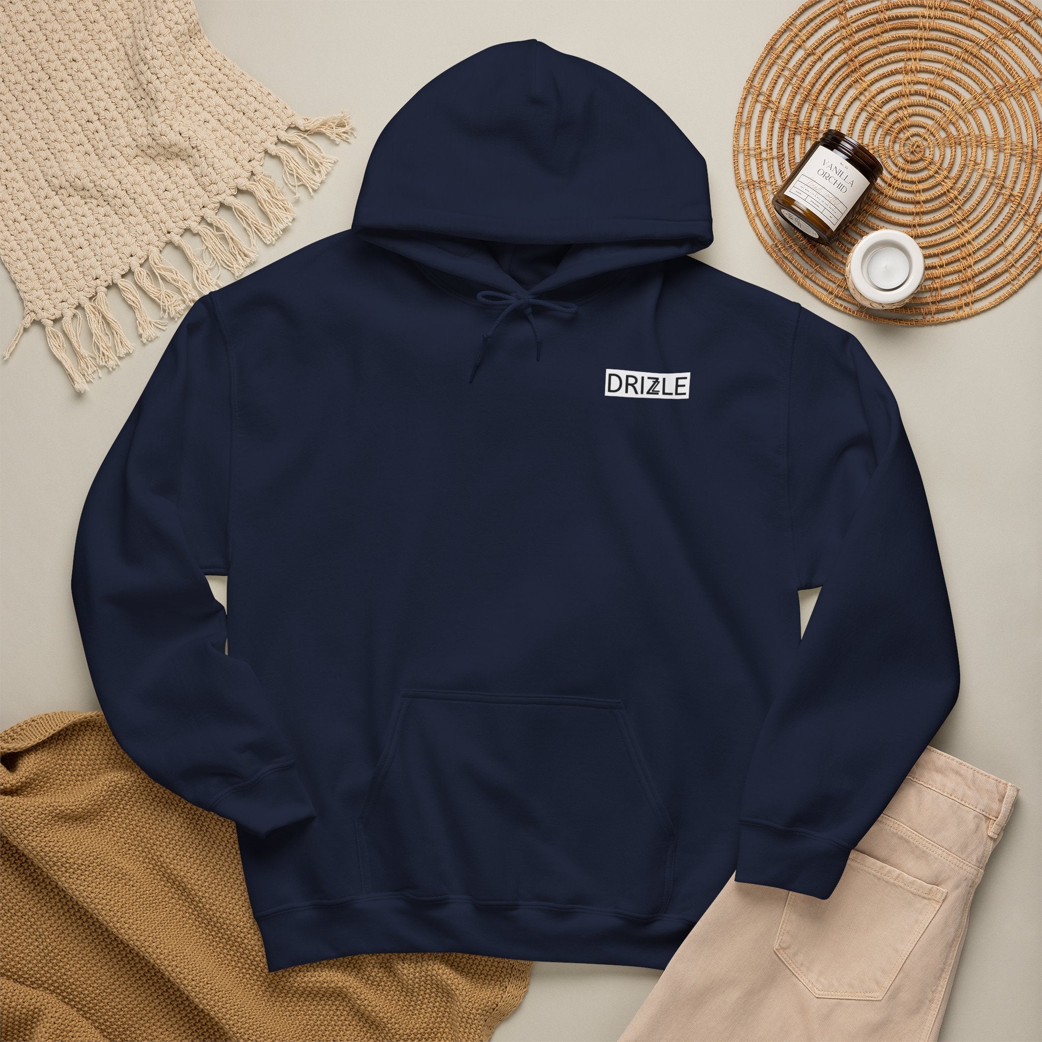 DRIZZLE Hoodie — Lightweight Pullover in various colours