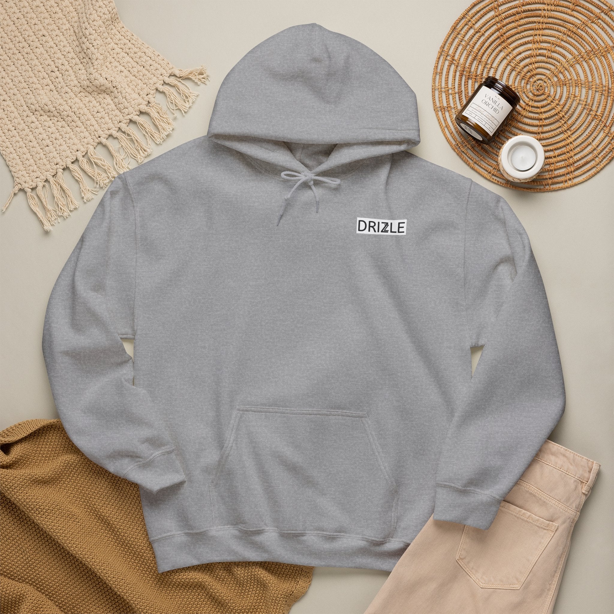 DRIZZLE Hoodie — Lightweight Pullover in various colours