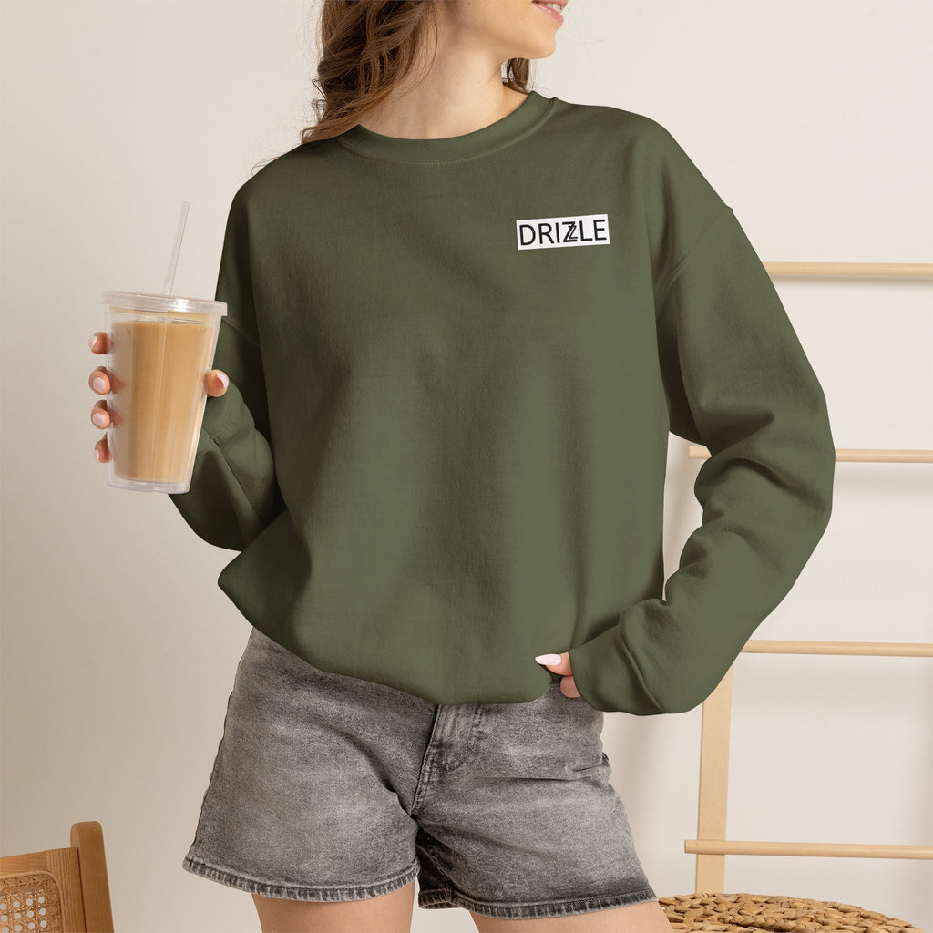 DRIZZLE Crewneck Sweatshirt — Cozy Casual Streetwear