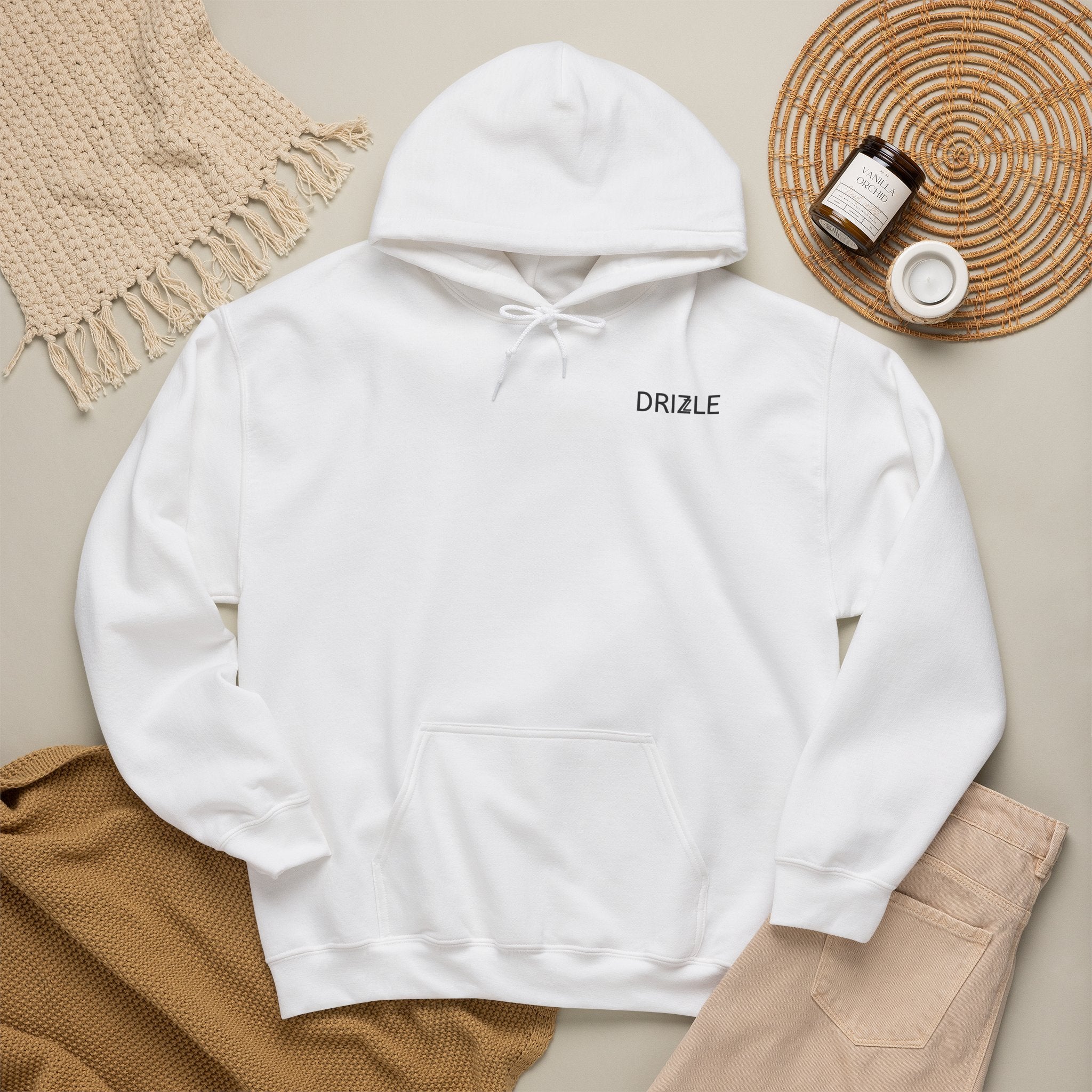 DRIZZLE Hoodie — Lightweight Pullover in various colours