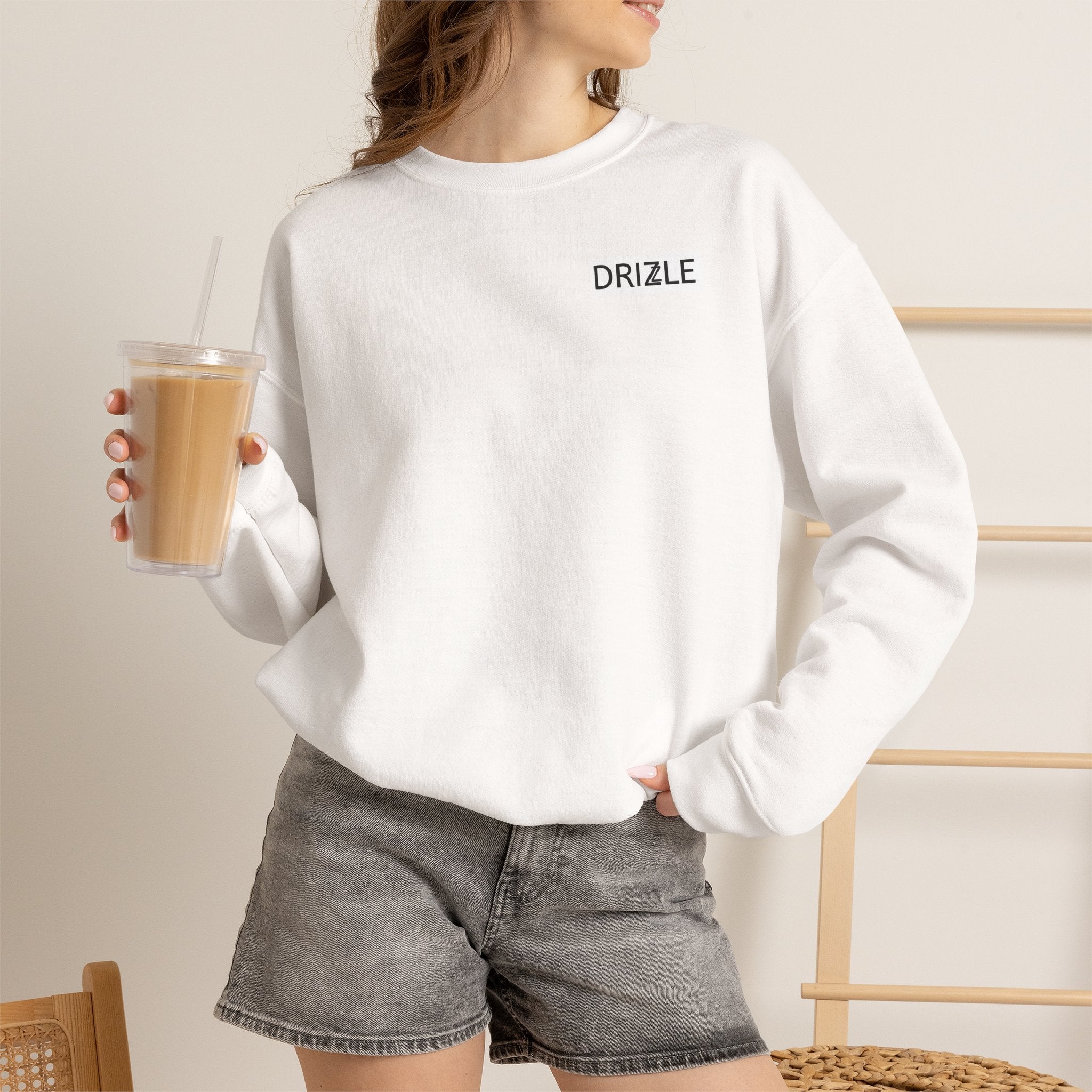 Drizzle minimal logo Crewneck Sweatshirt